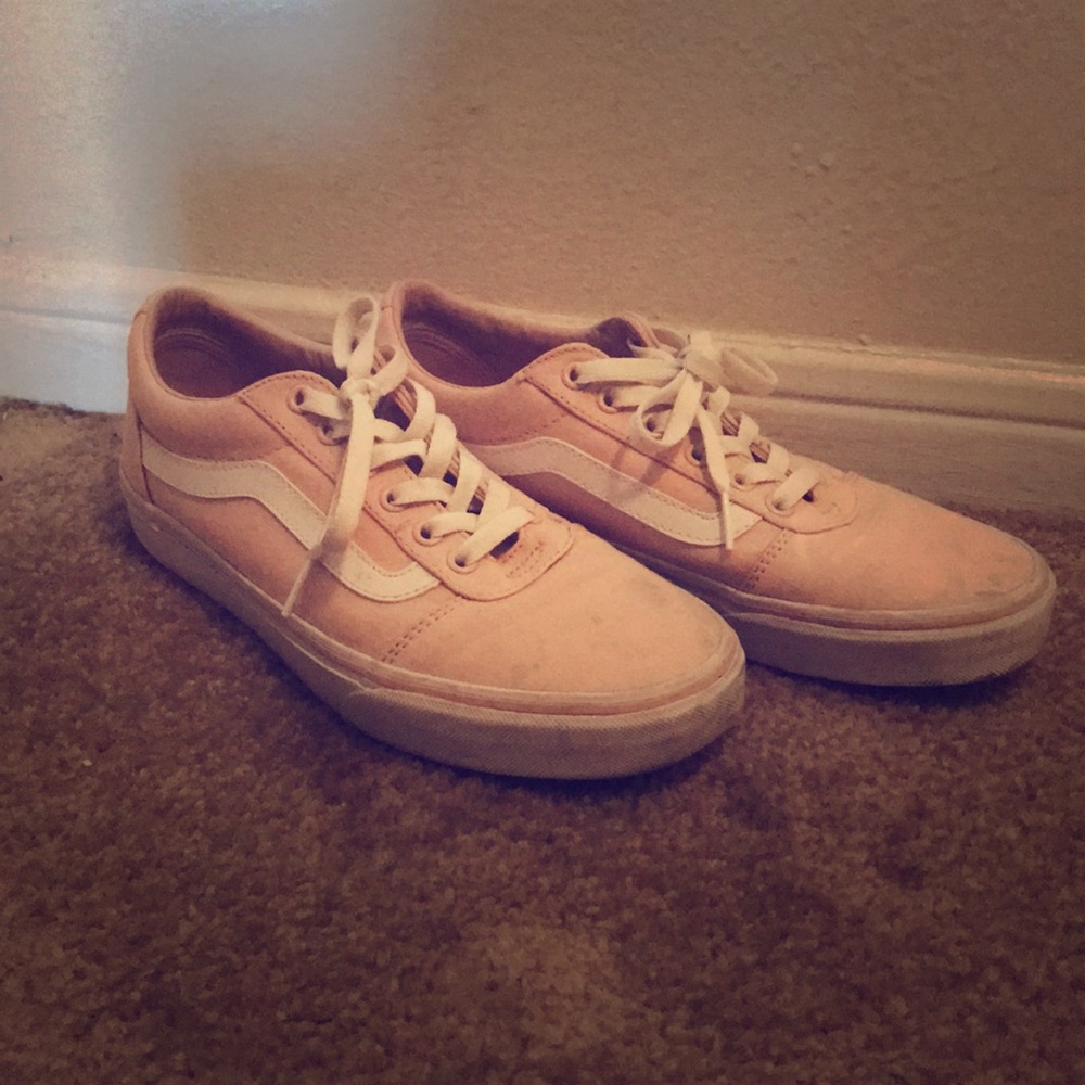 Rose Vans - size 9